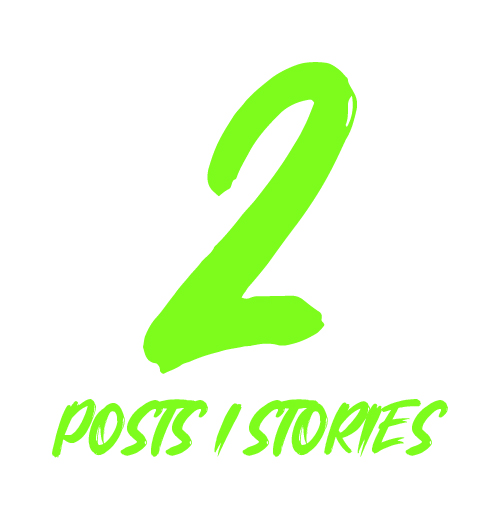 2 posts/week